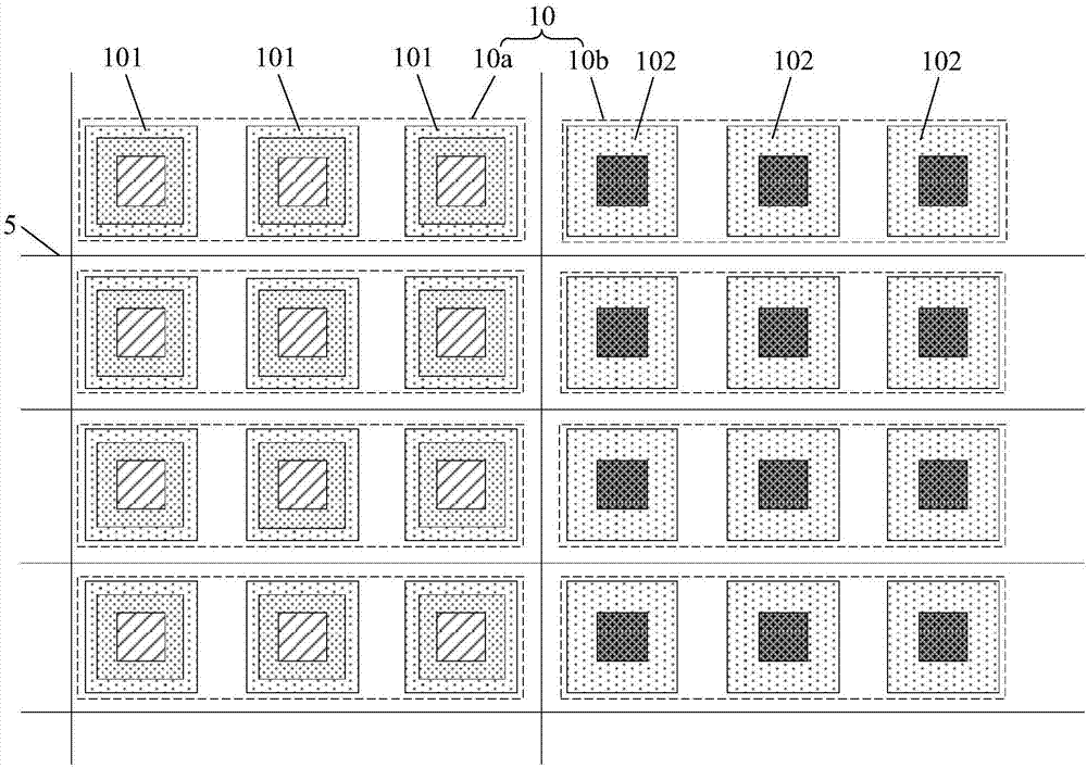 Micro light emitting diode display panel and display device