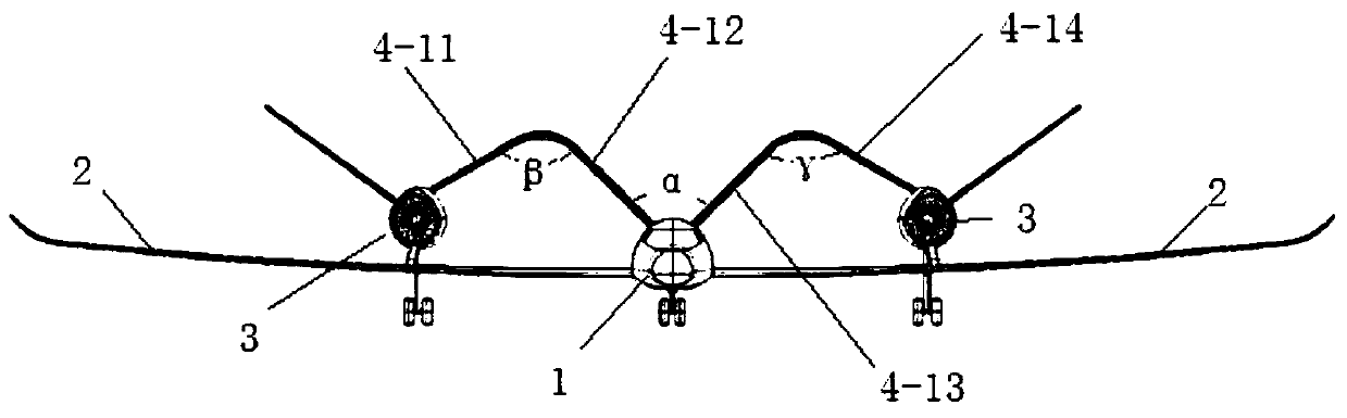 An aircraft with combined wing structure