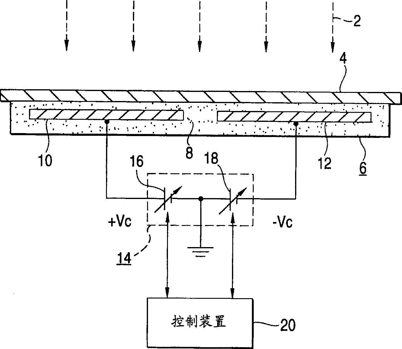 Method and apparatus for absorbing matrix