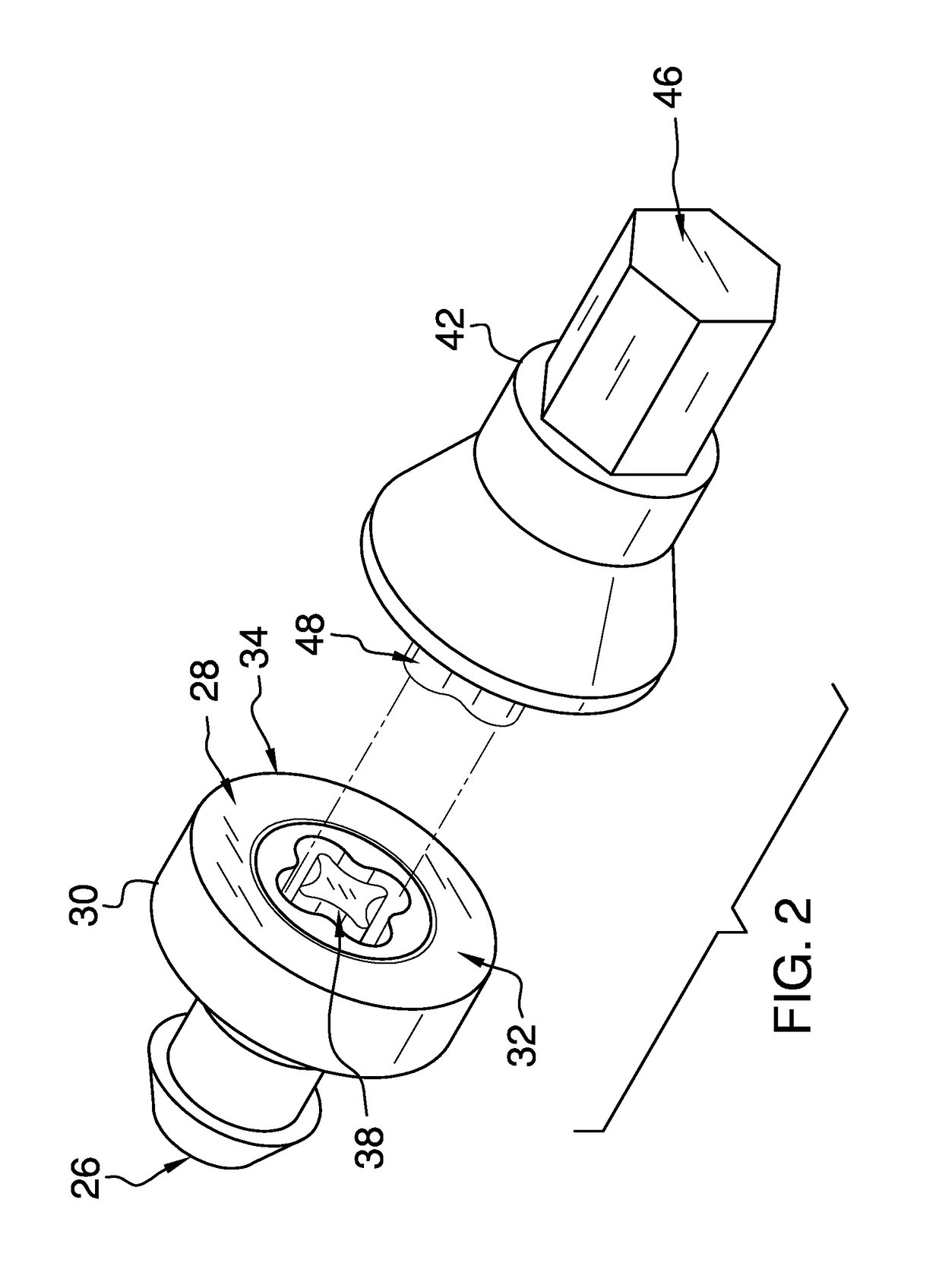 Theft-resistant tire mounting assembly