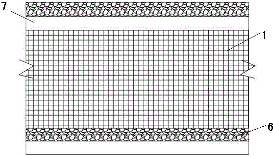 Grid framework filler wall