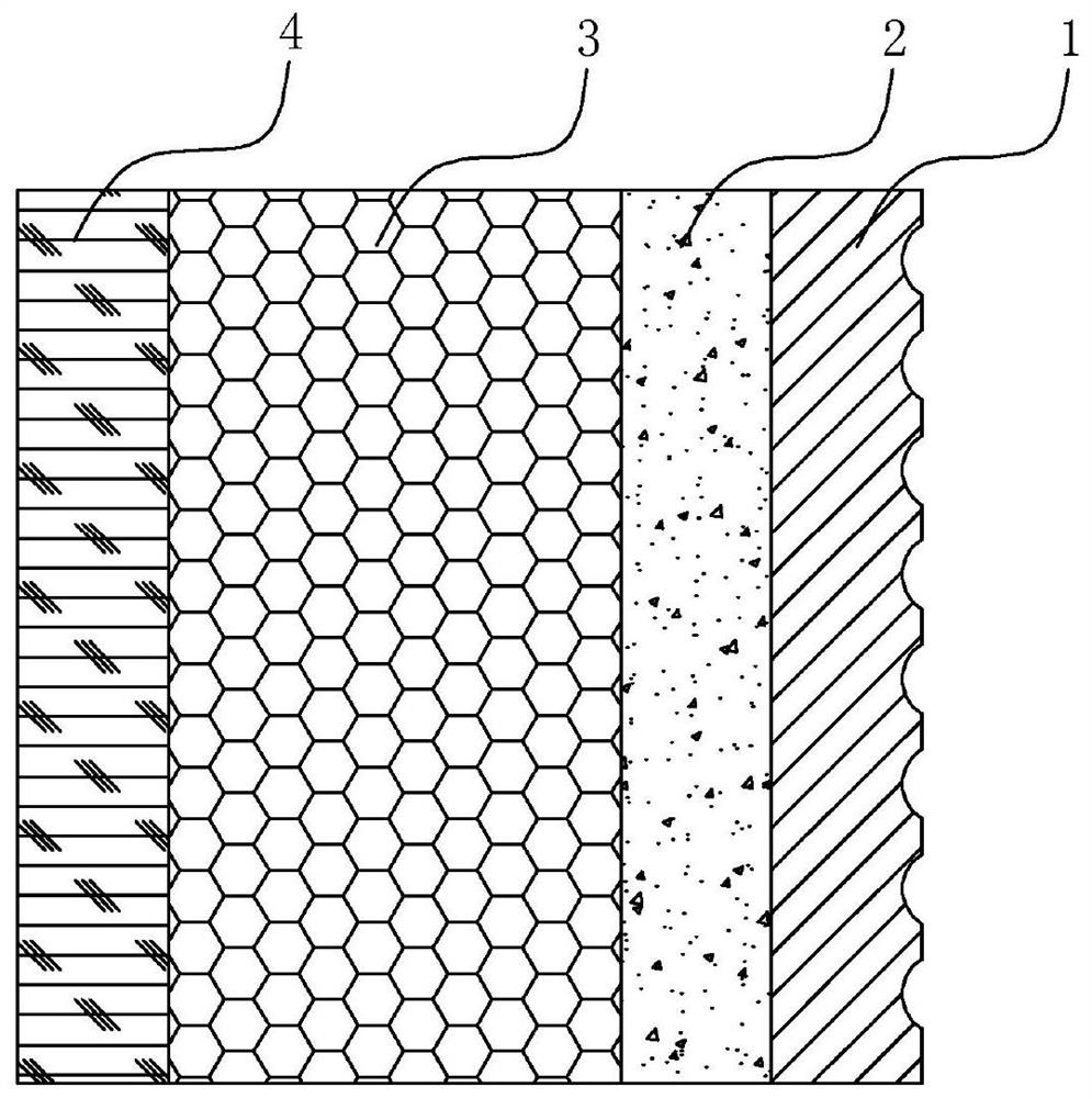 Multi-frequency wave-absorbing patch for offshore wind power project and preparation method of multi-frequency wave-absorbing patch