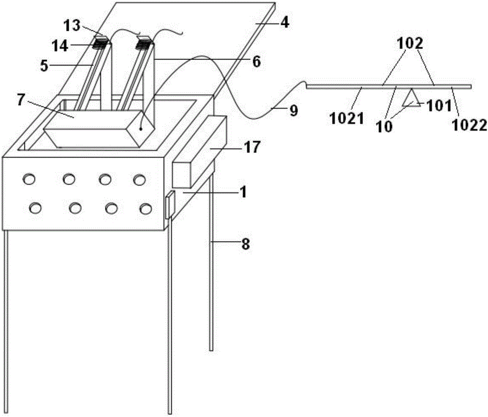 Offshore power generation device and method