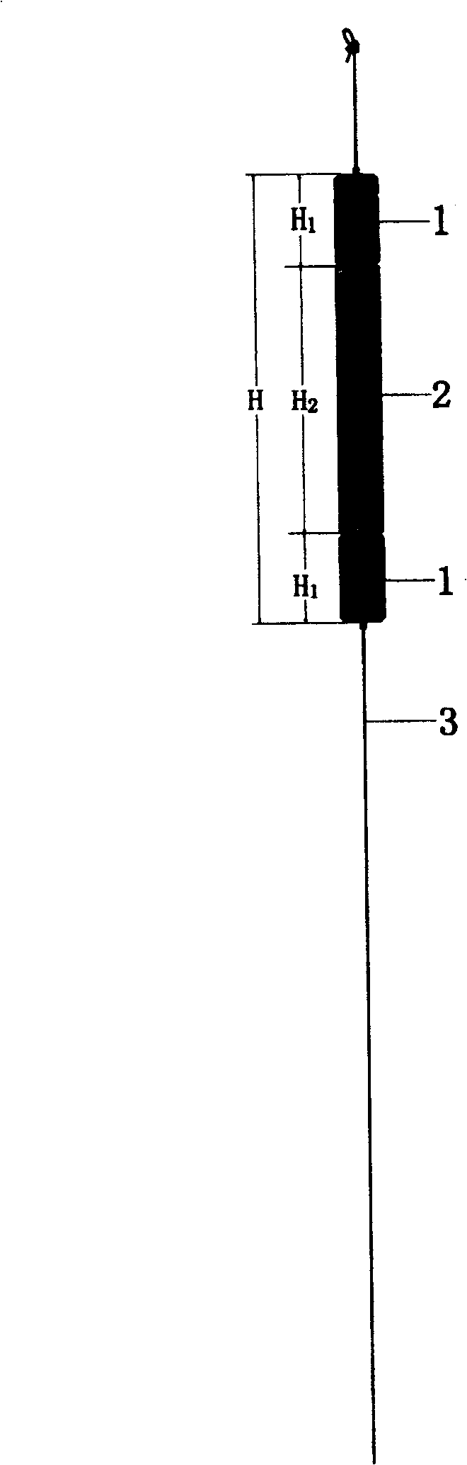 Intrauterine device containing progesterone with no bracket