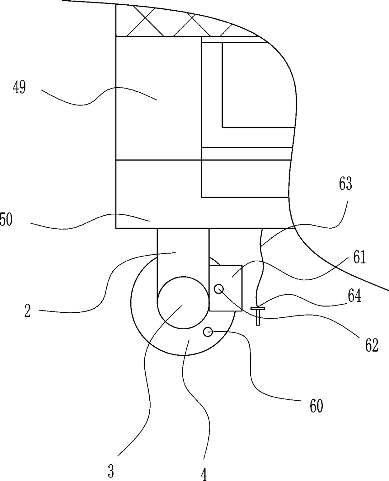 Carrying device with automatic feeding function for livestock cubs