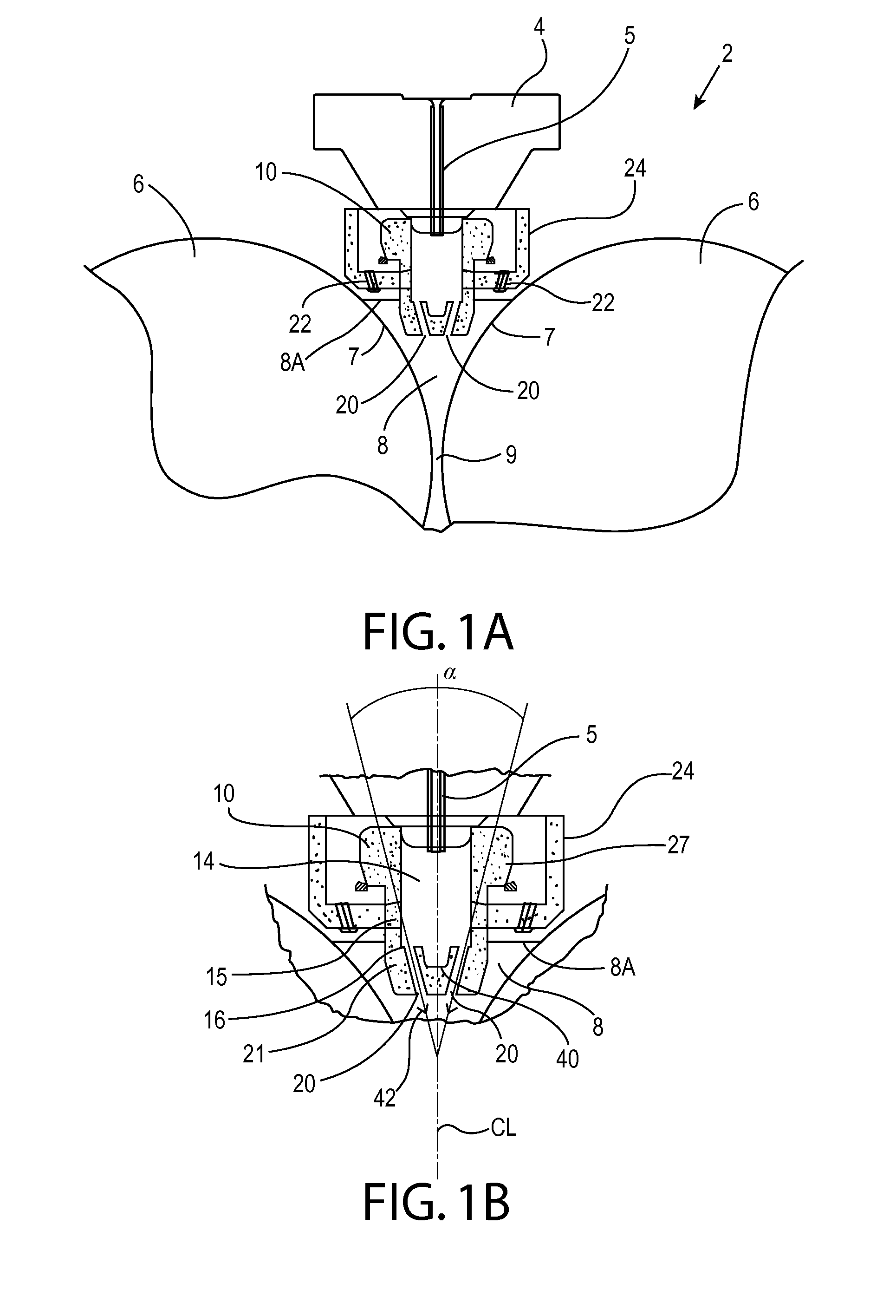 Casting delivery nozzle