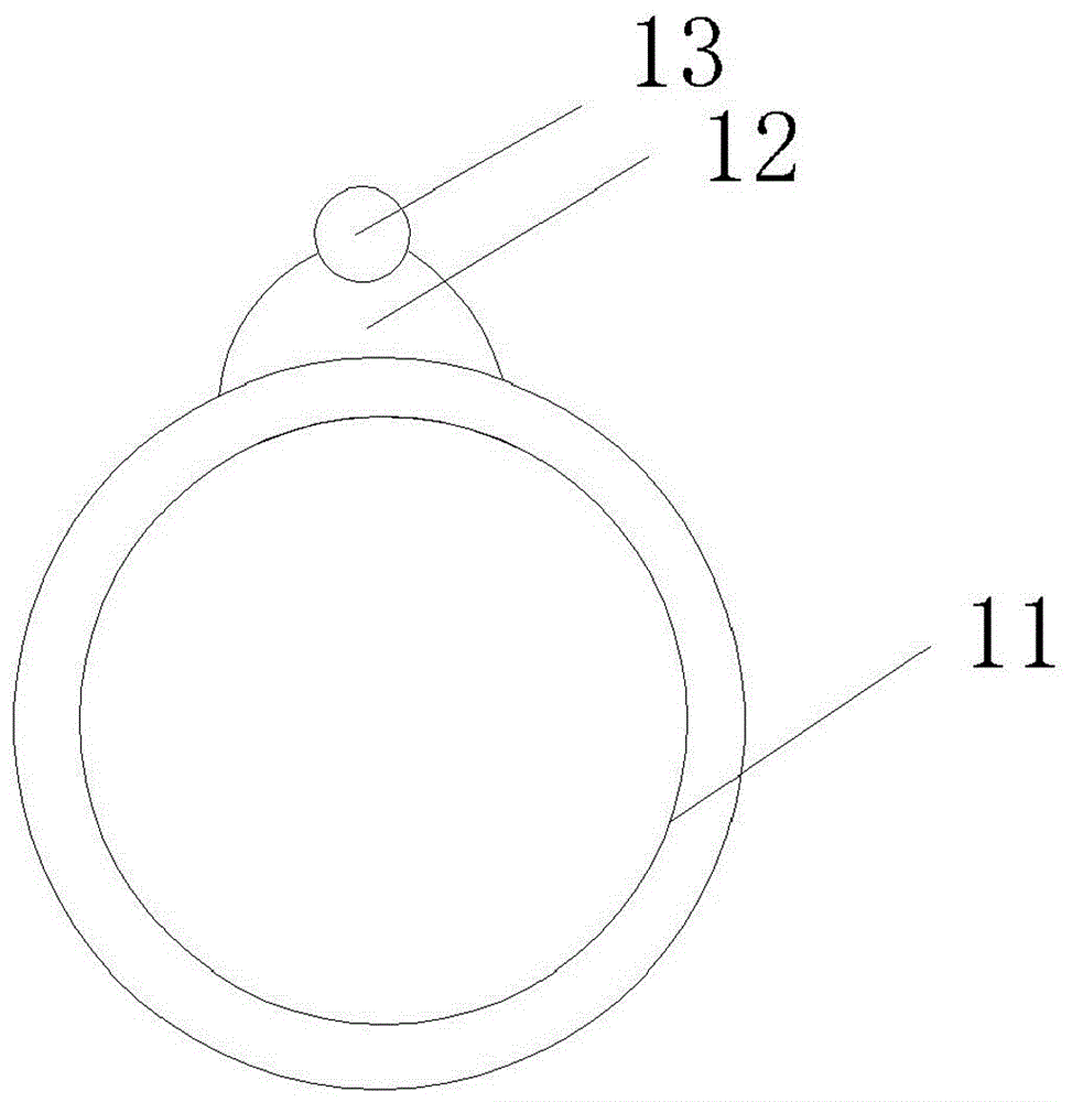 Finger ring for keeping diary, system and using method