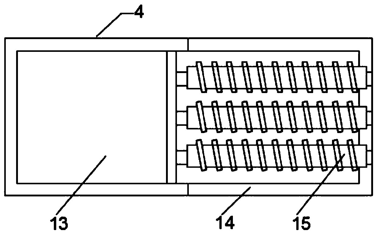 Energy-saving traction device applied to river ship traction