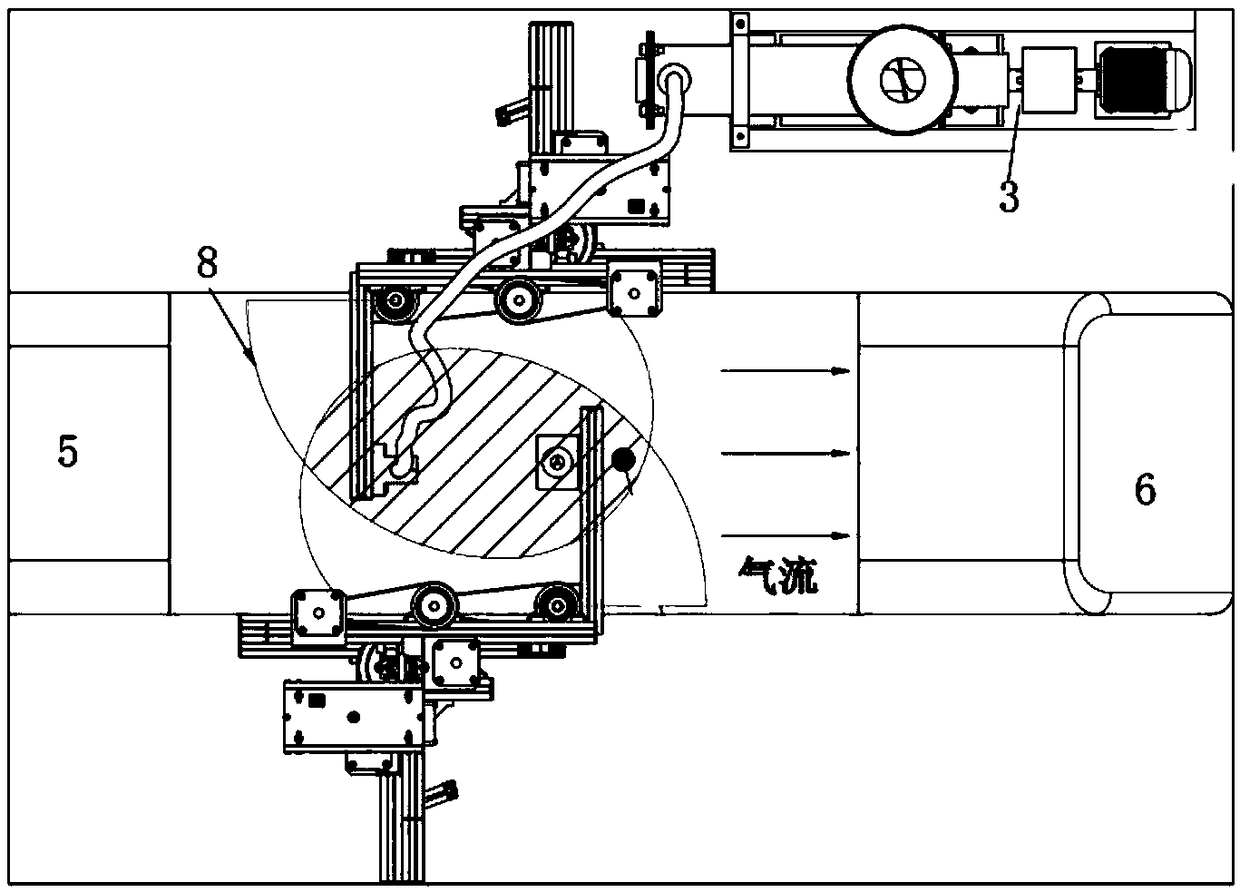 Drying device of ceramic 3D printer