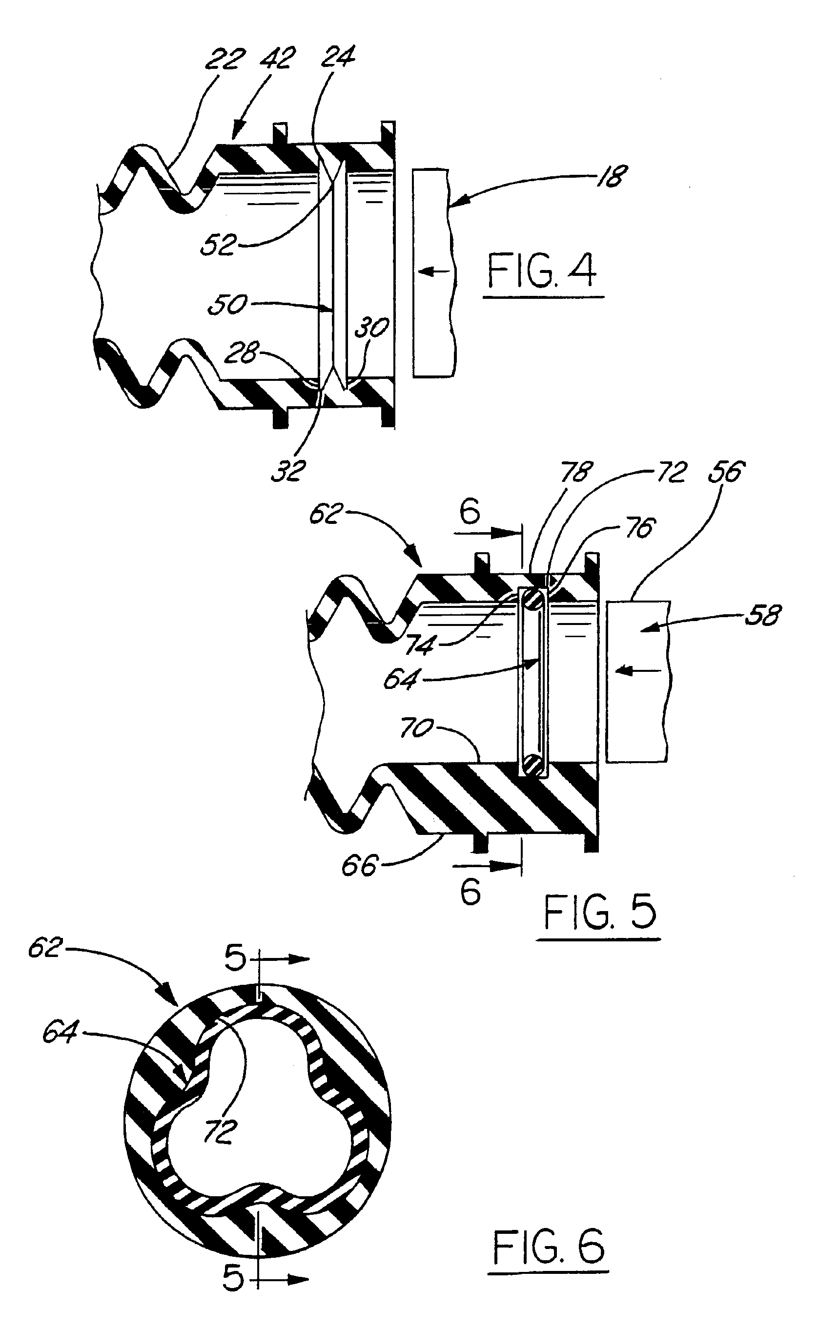 Boot with O-ring seal