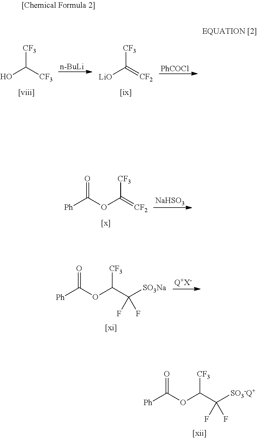 2-(Alkylcarbonyloxy)-1, 1-Difluoroethanesulfonic Acid Salt and Method for Producing the Same
