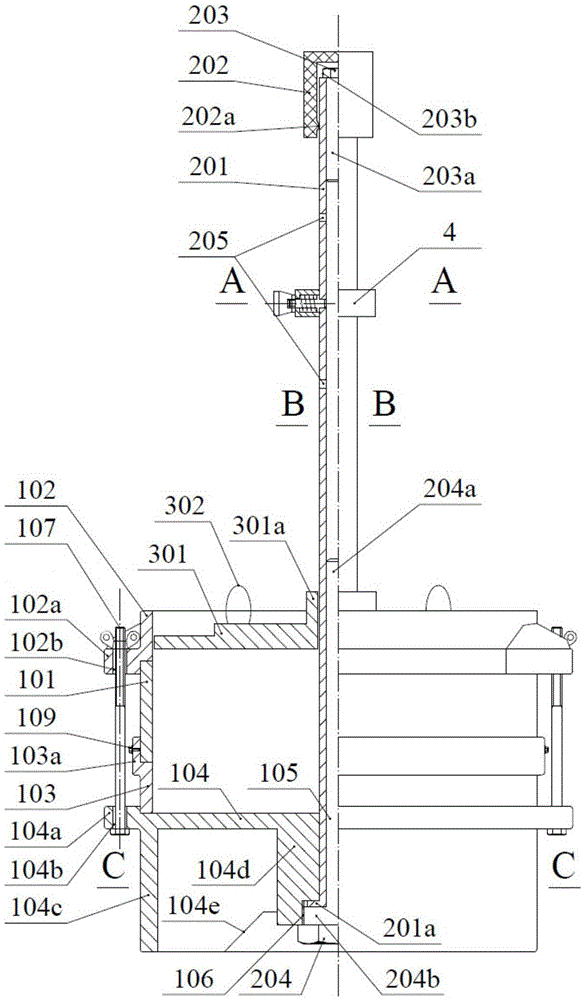 Device and method for making sample blanks for friction performance test of anchor or pile and soil interface