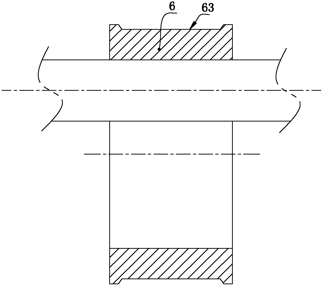 Forging forming process of heteromorphic transition section of super large pressure vessel