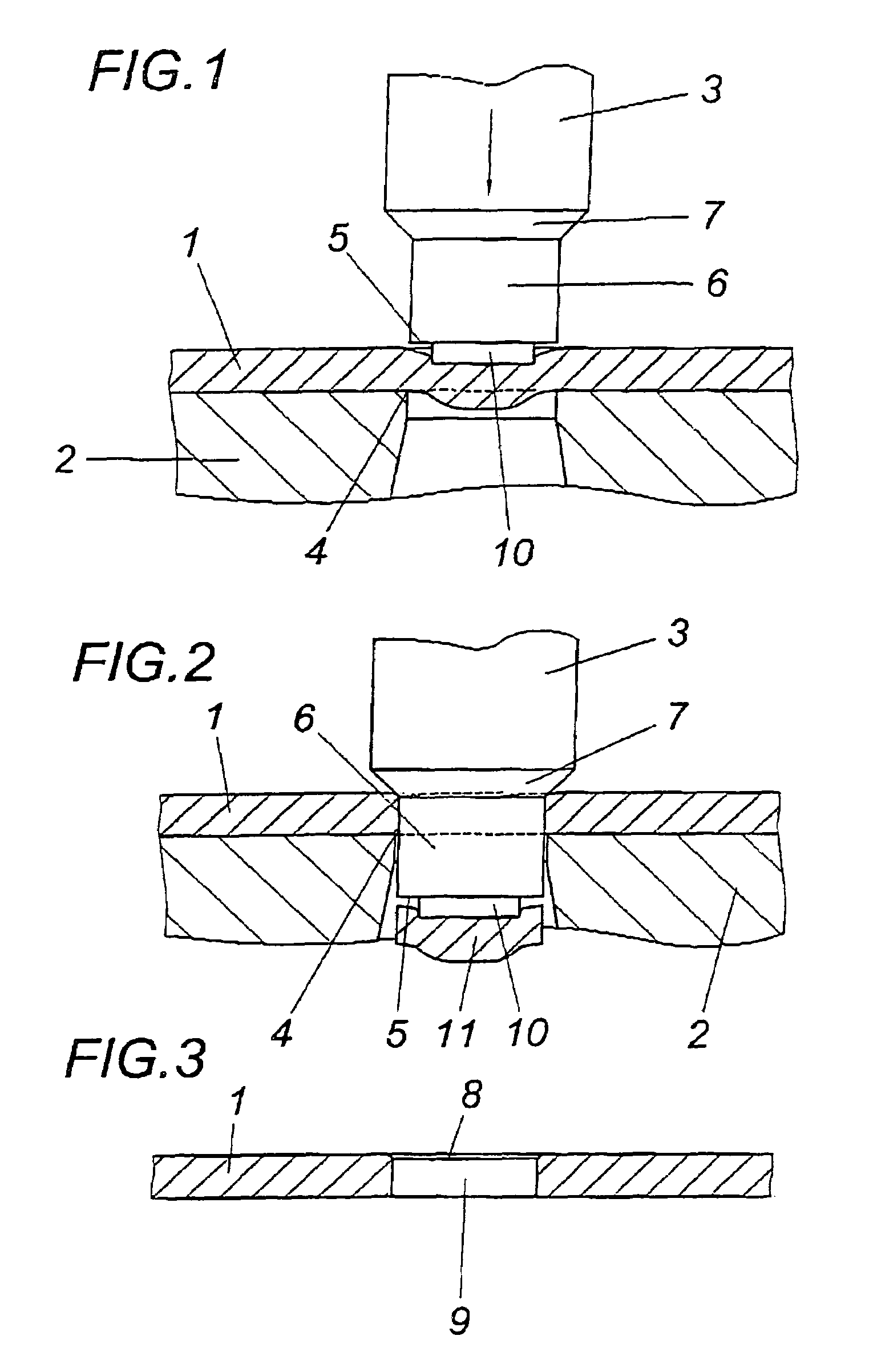 Method for perforating a sheet