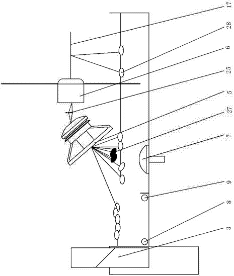 Water flow cocoon picking device of automatic reeling machine