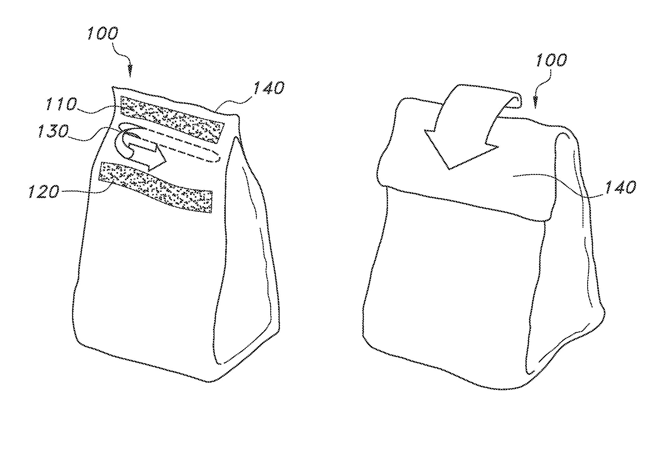 Resealable packaging articles and methods of making and using thereof