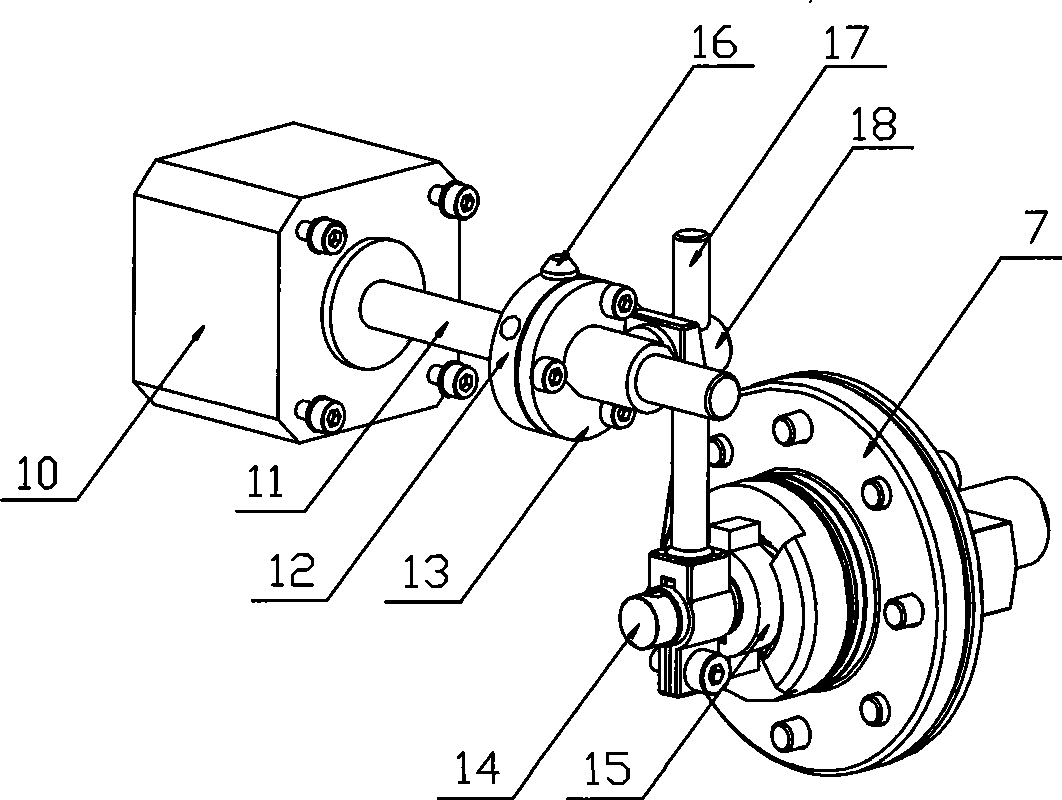 Underwater tail vane turning die and underwater navigation device containing the same