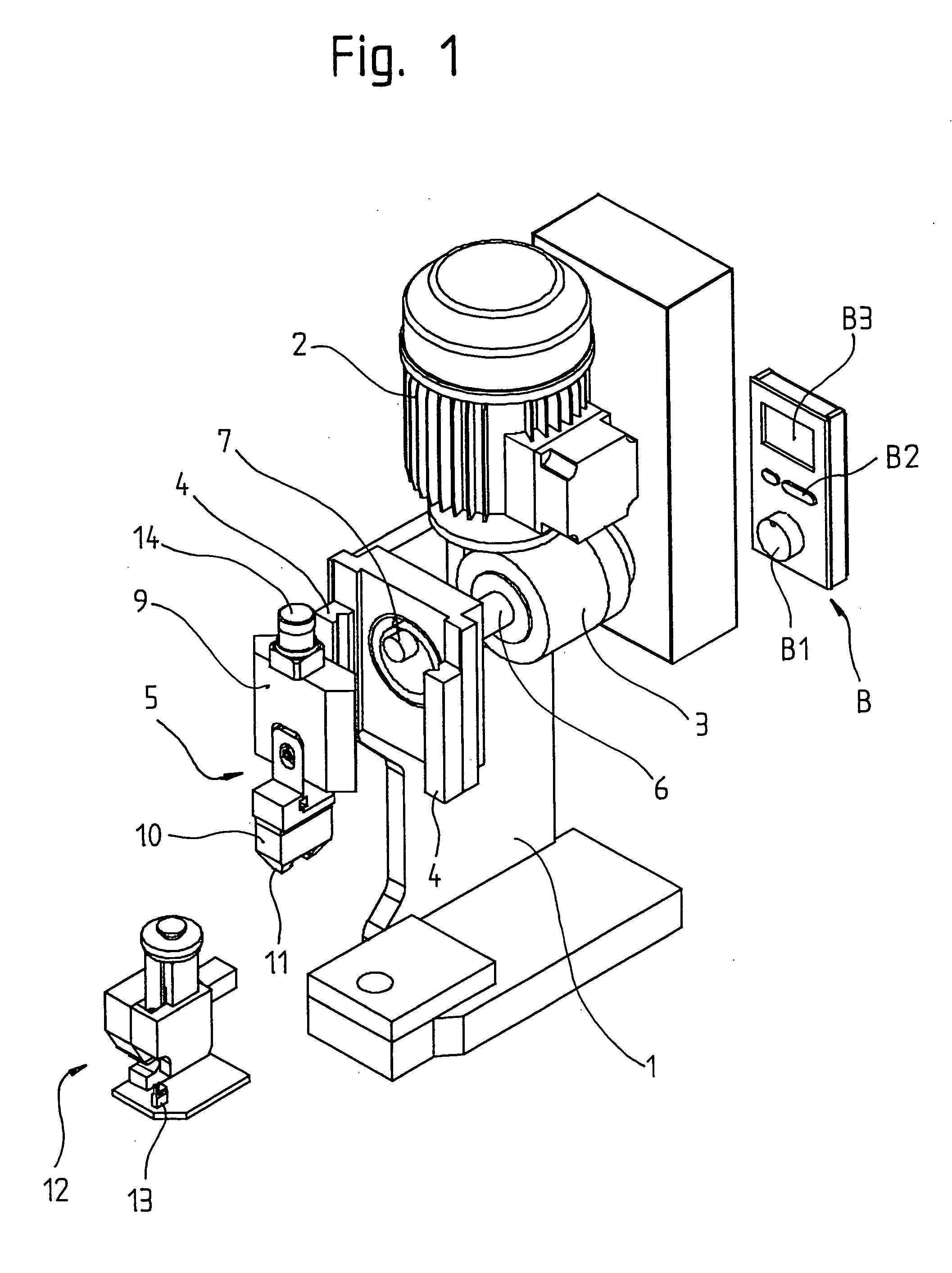 Crimp press for the production of a crimping connection