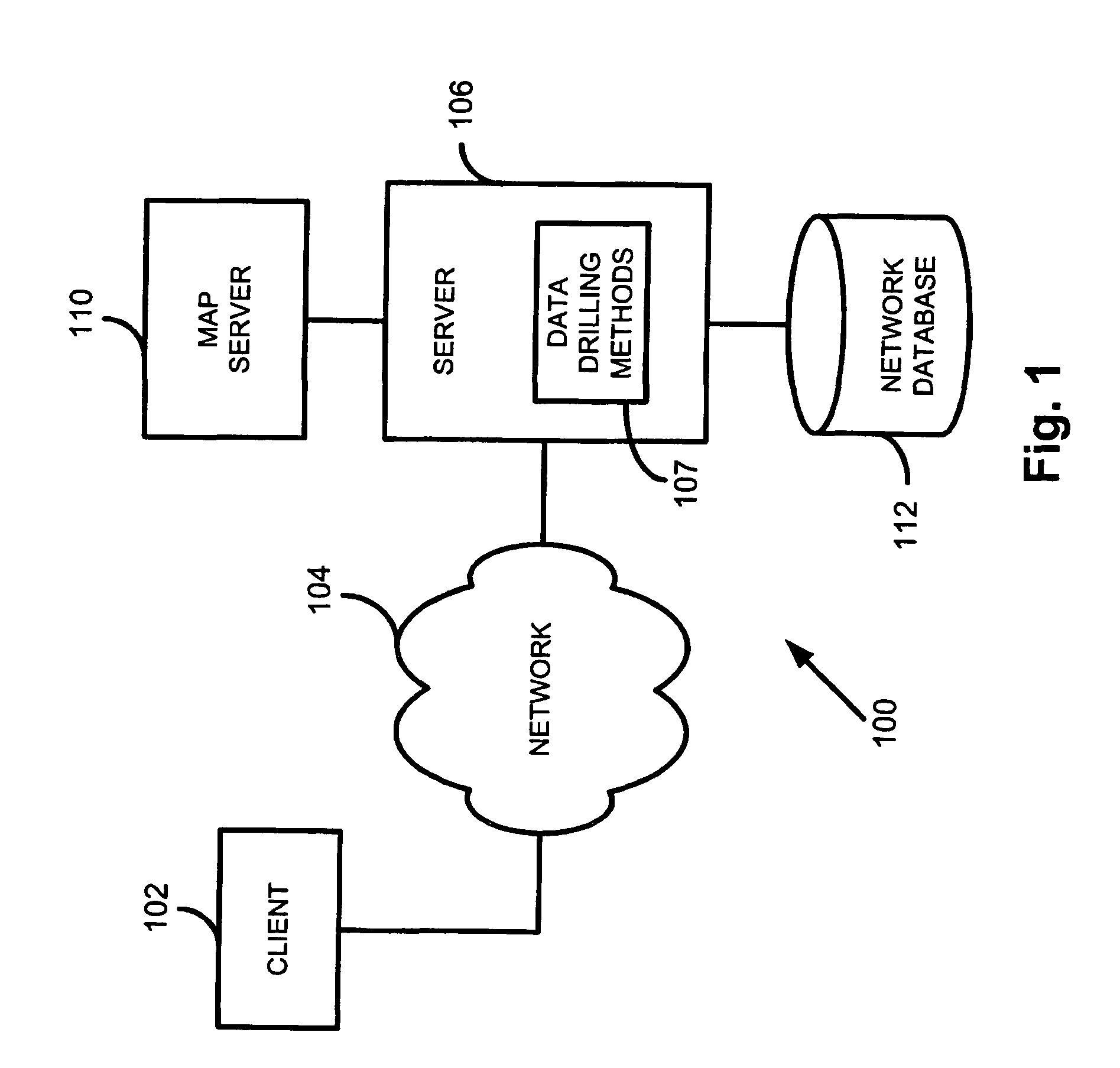 Method for web-based exploration of network infrastructure