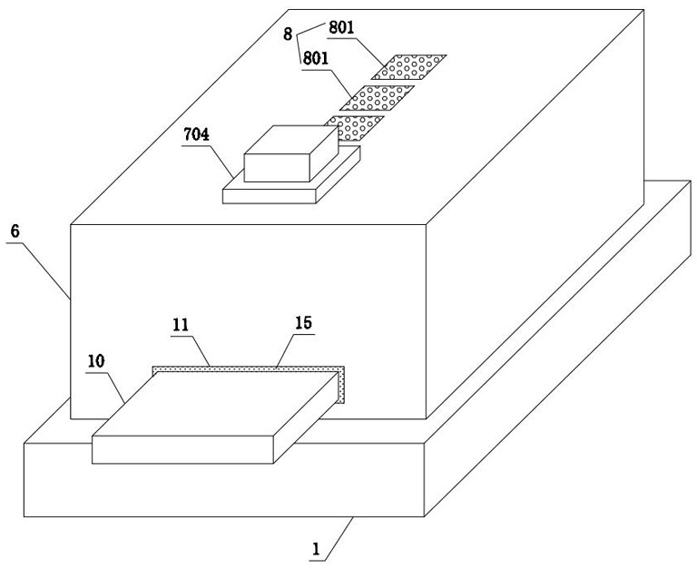 Multifunctional heat dissipation system of solid state disk