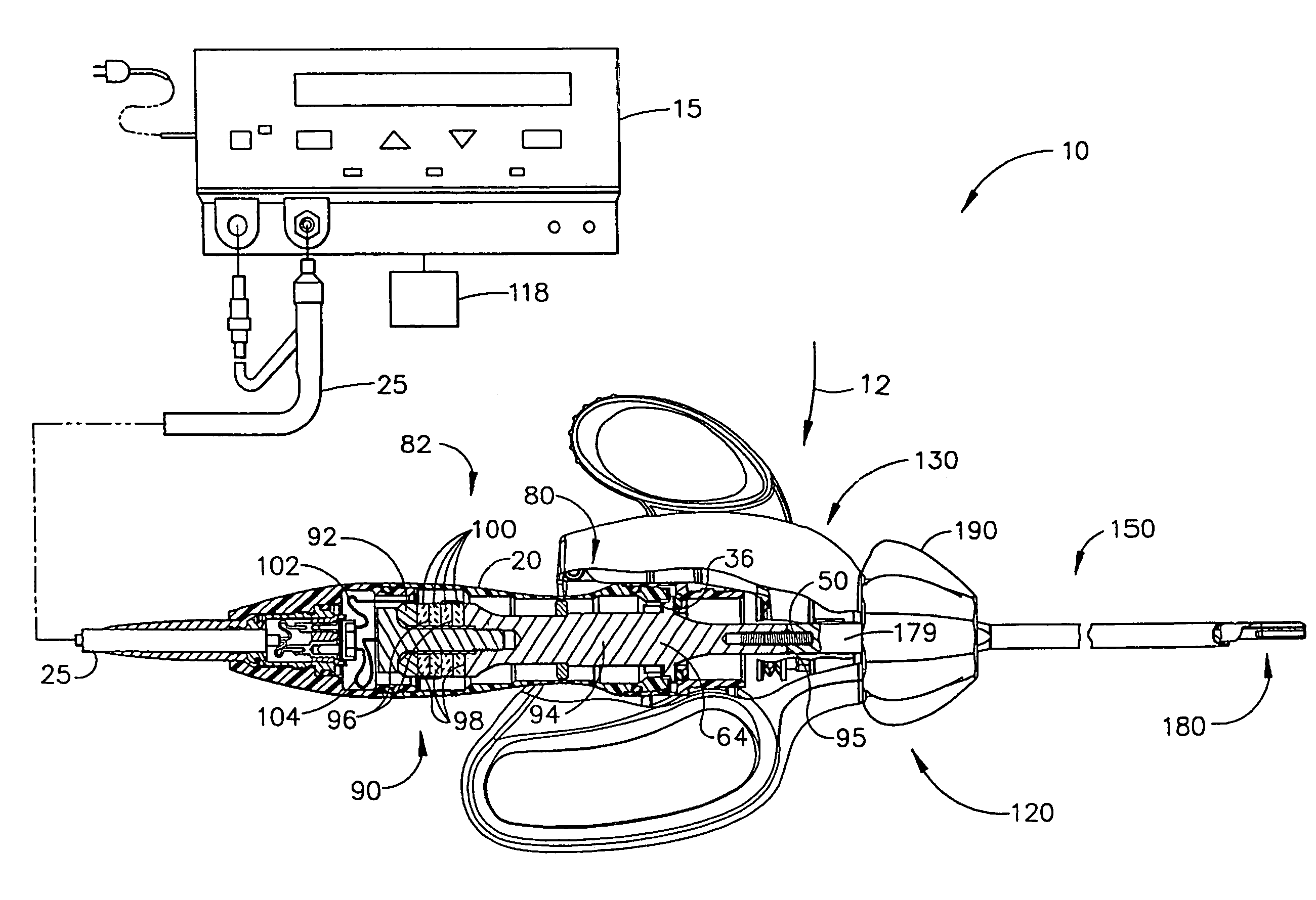 System for controlling ultrasonic clamping and cutting instruments
