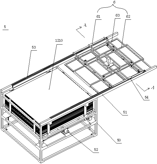 Automation equipment for picking and placing large-sized liquid crystal substrate