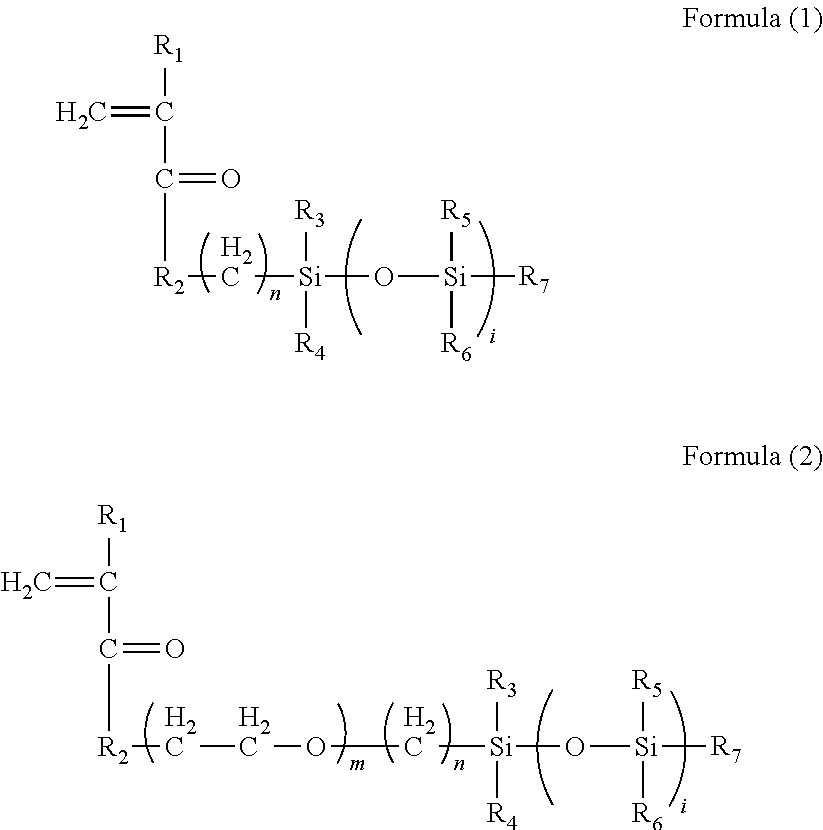 Silicone hydrogel composition and lenses made of the composition