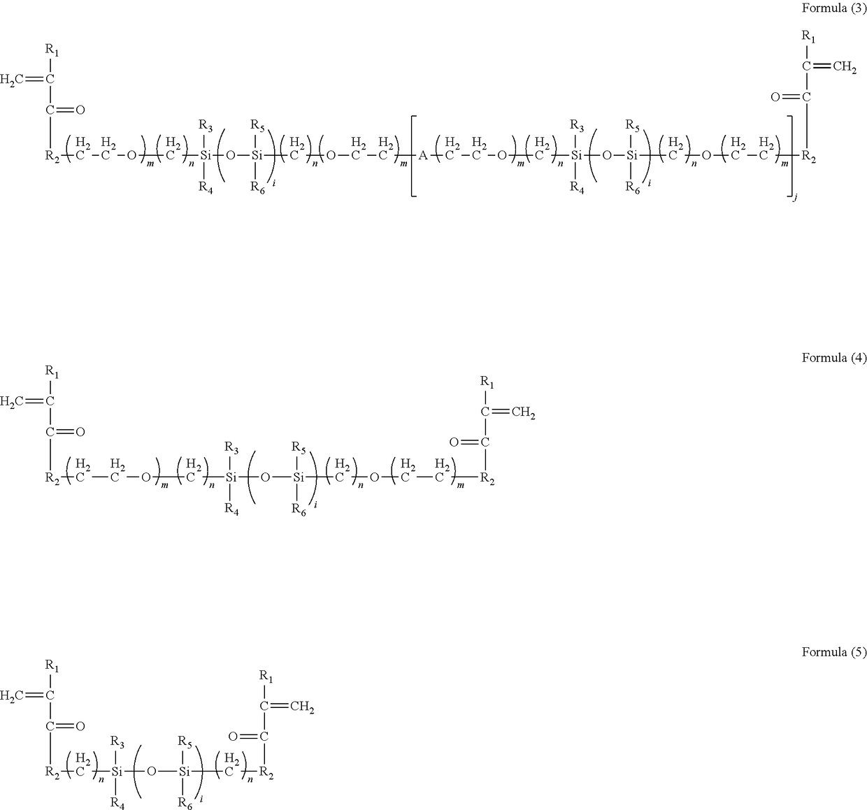 Silicone hydrogel composition and lenses made of the composition