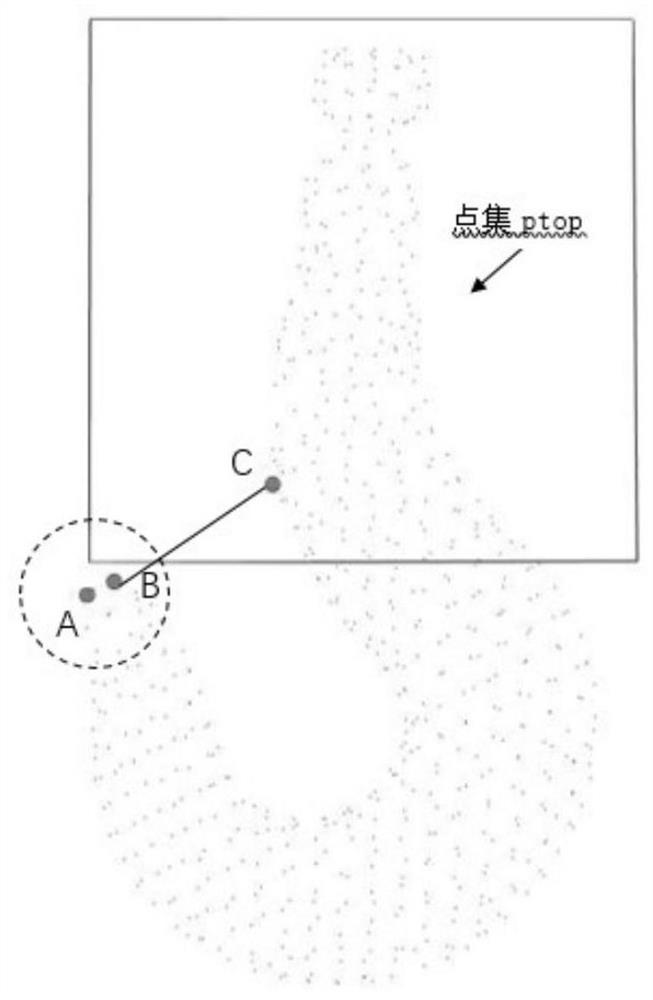 An automatic detection method for the opening degree of the crane hook