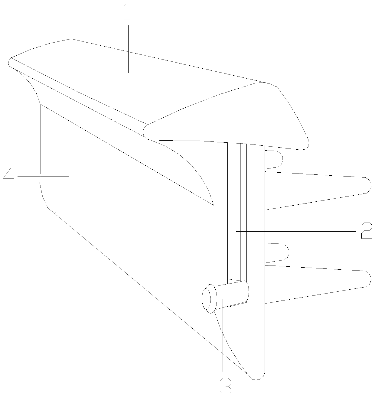 Layered terrace water level sediment blockage preventing drainage control device