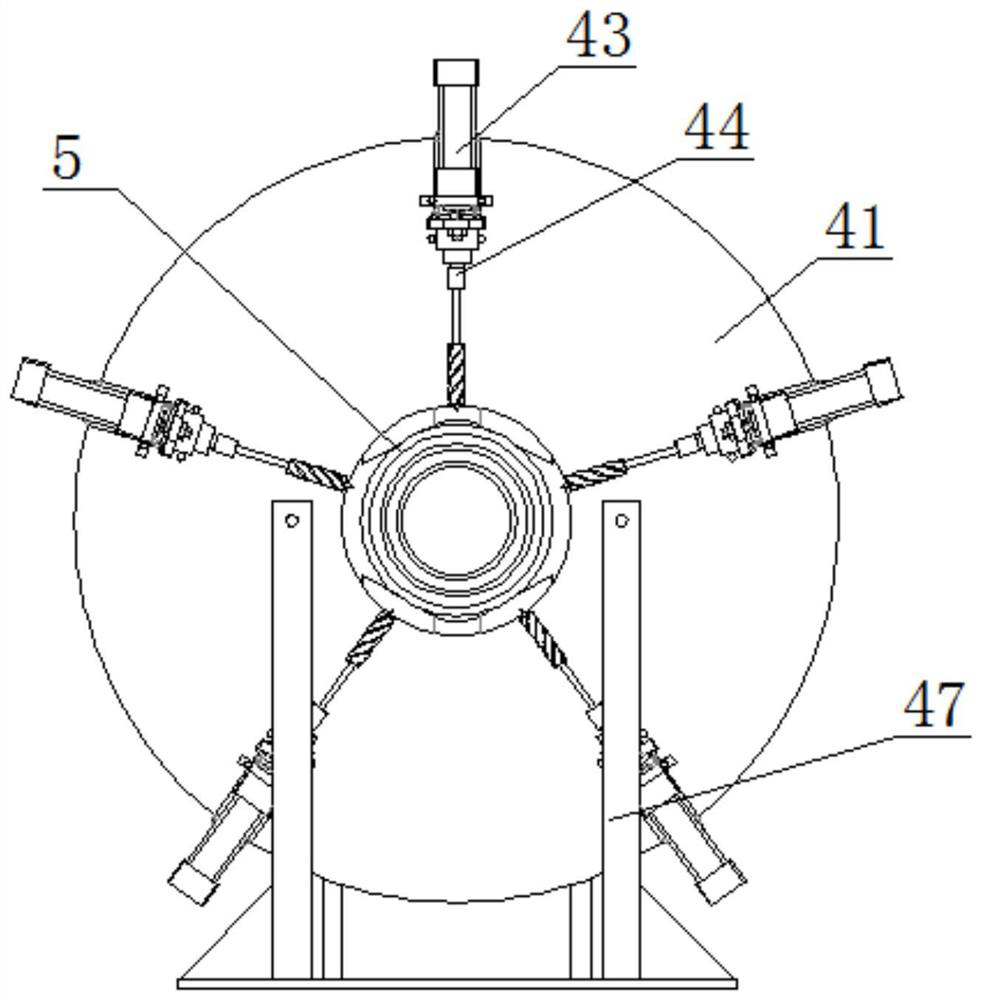 Automatic pipe drilling machine