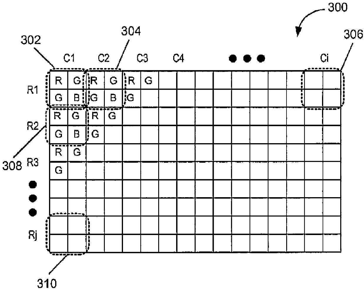 Image sensor with optical filters having alternating polarization for 3d imaging