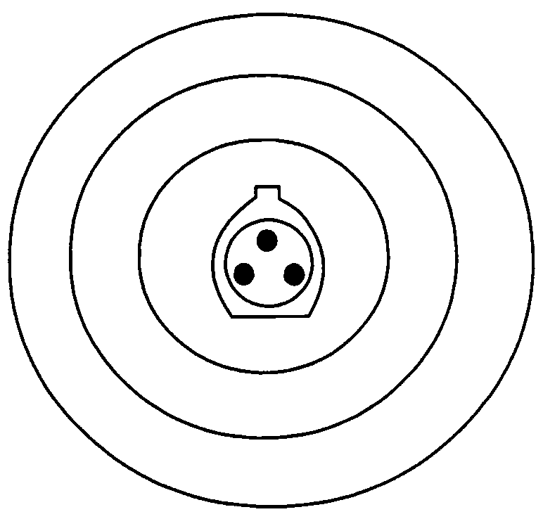 Electronic lock of transformer tank cover