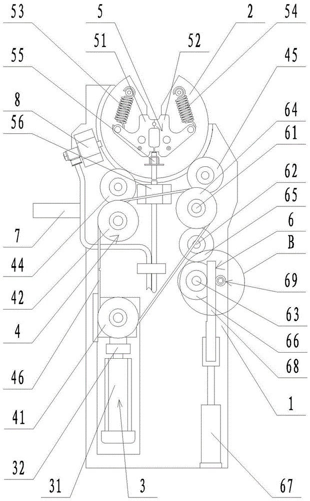 Center clamping device for tube bending machines