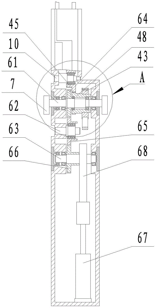 Center clamping device for tube bending machines