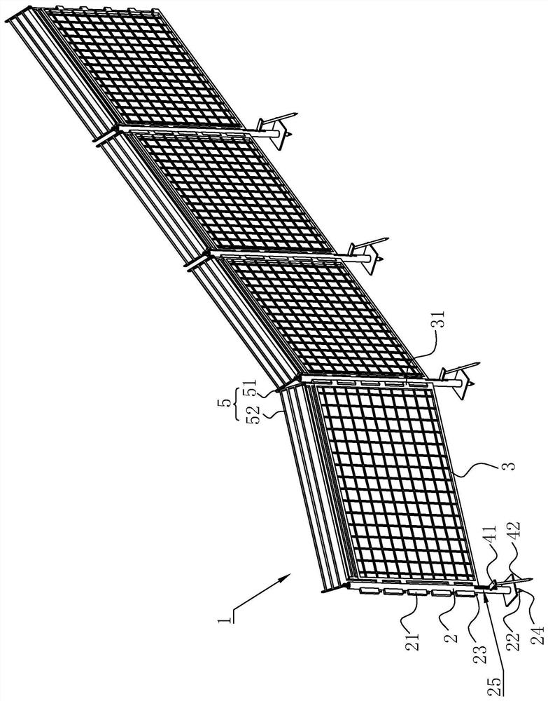 Fabricated isolation fence for traffic safety