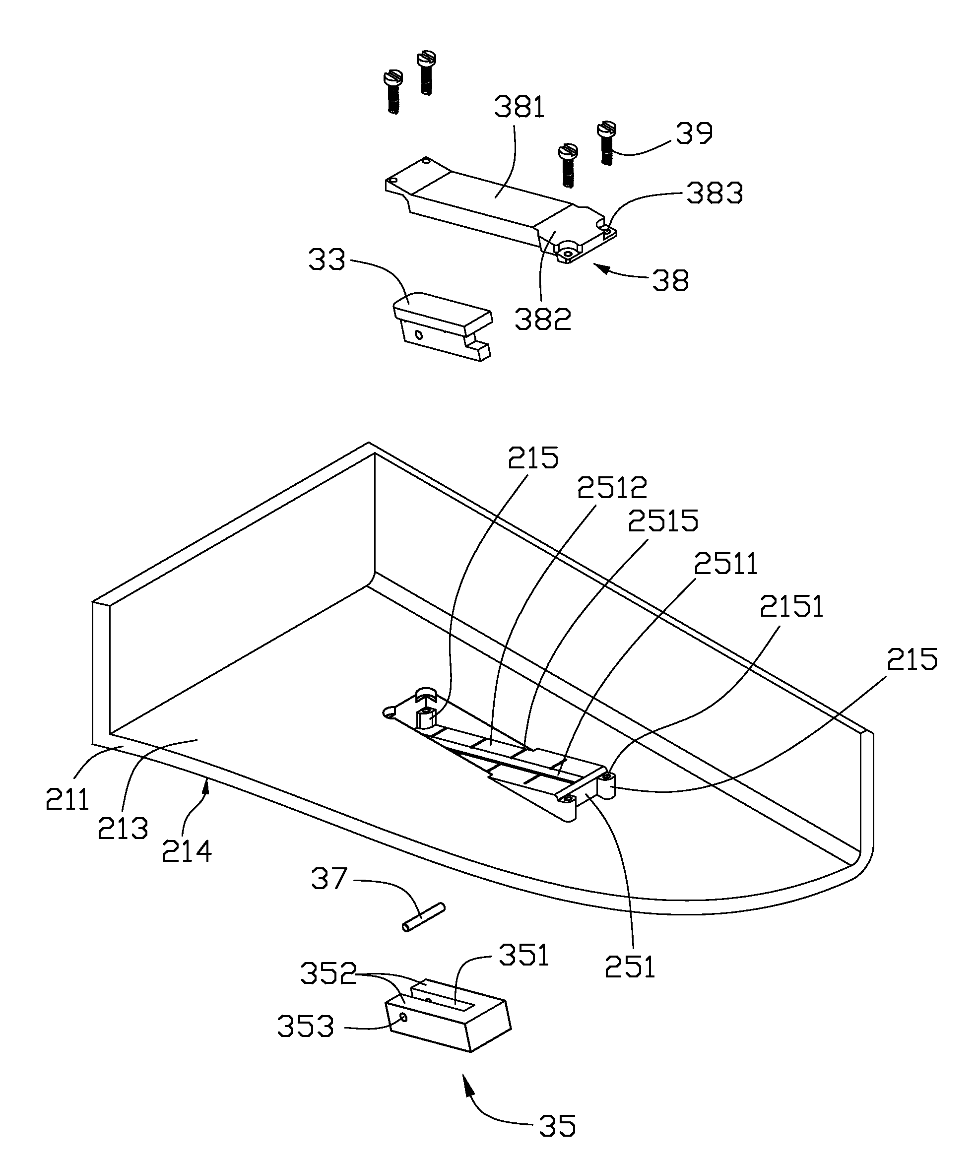 Electronic device with support legs