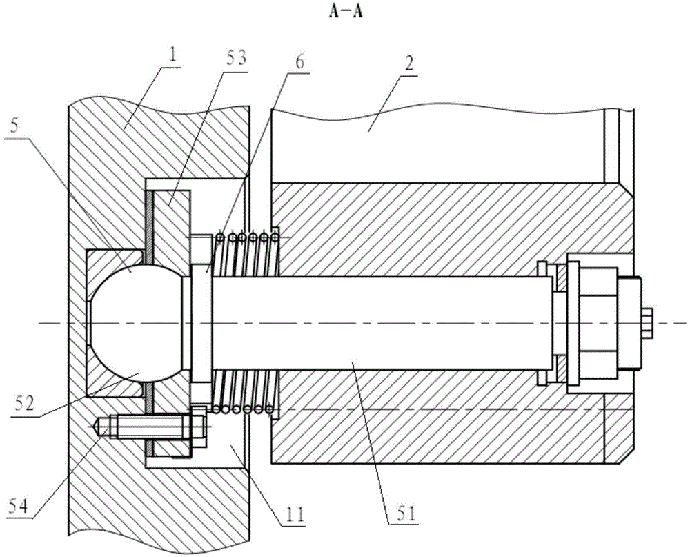 Door panel supporting and power buffering device