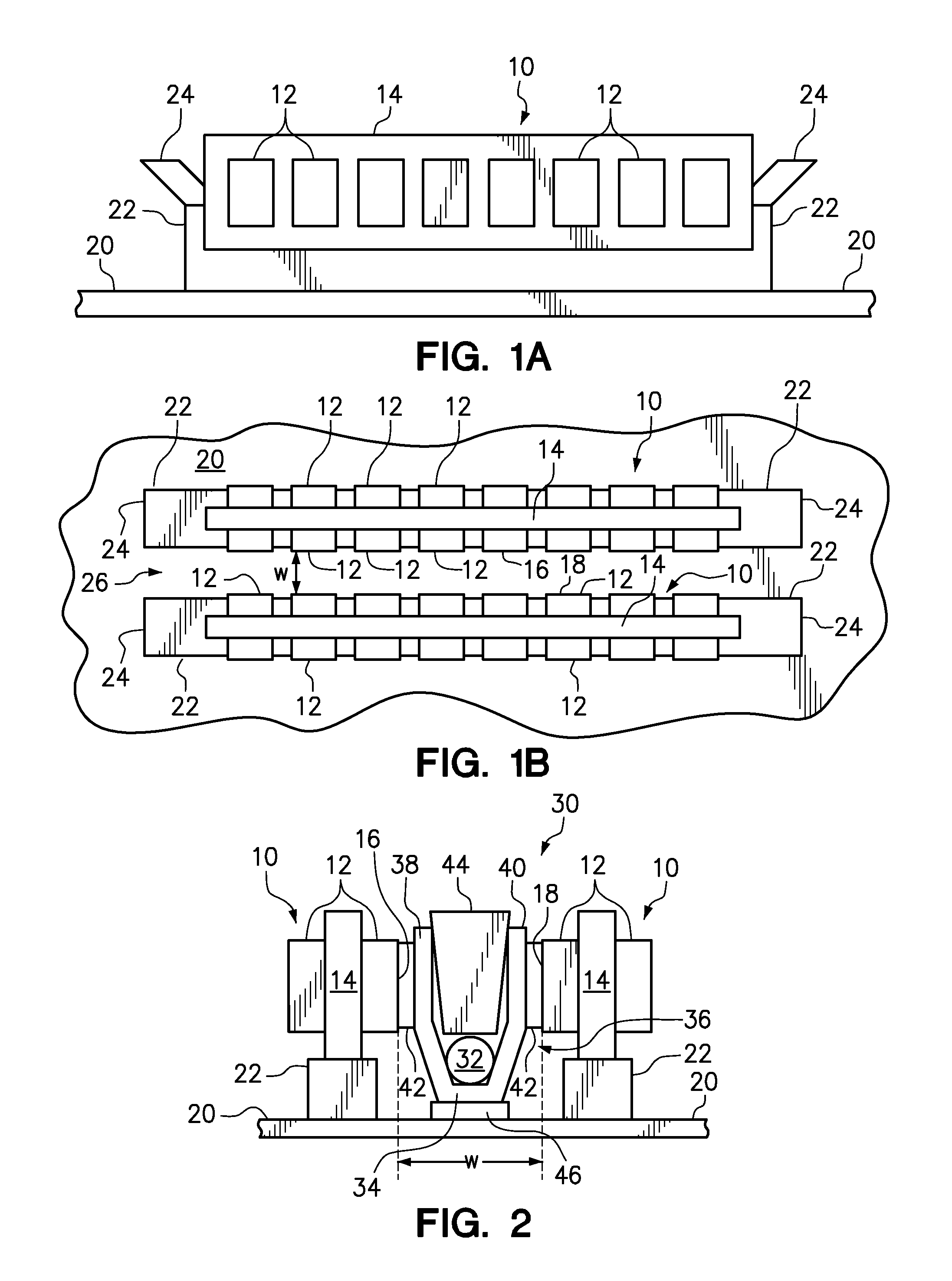 System for cooling memory modules