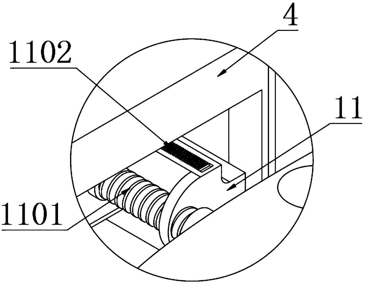 Press-fitting device of battery cover cap