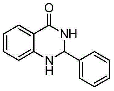 Method for efficiently preparing quinazolinone derivants under promotion of ethyl alcohol and catalysis of titanocene dichloride