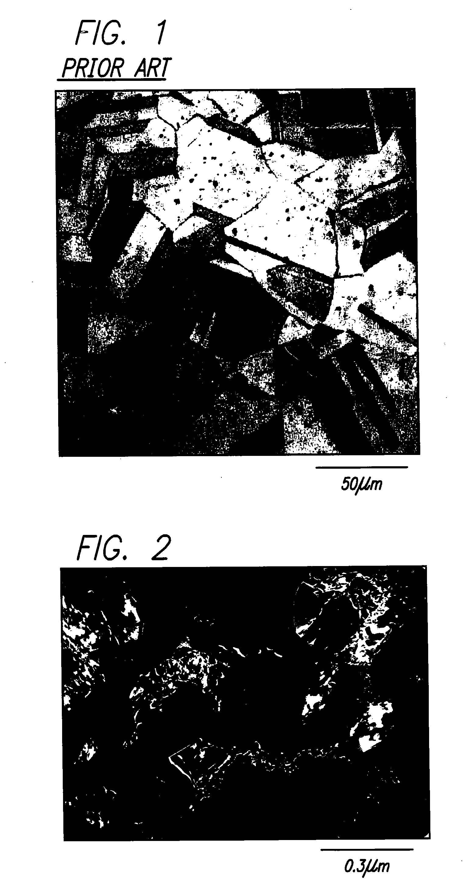Manufacture of fine-grained material for use in medical devices