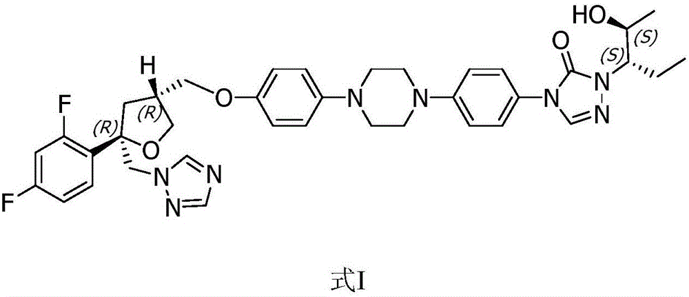 Posaconazole synthesis method