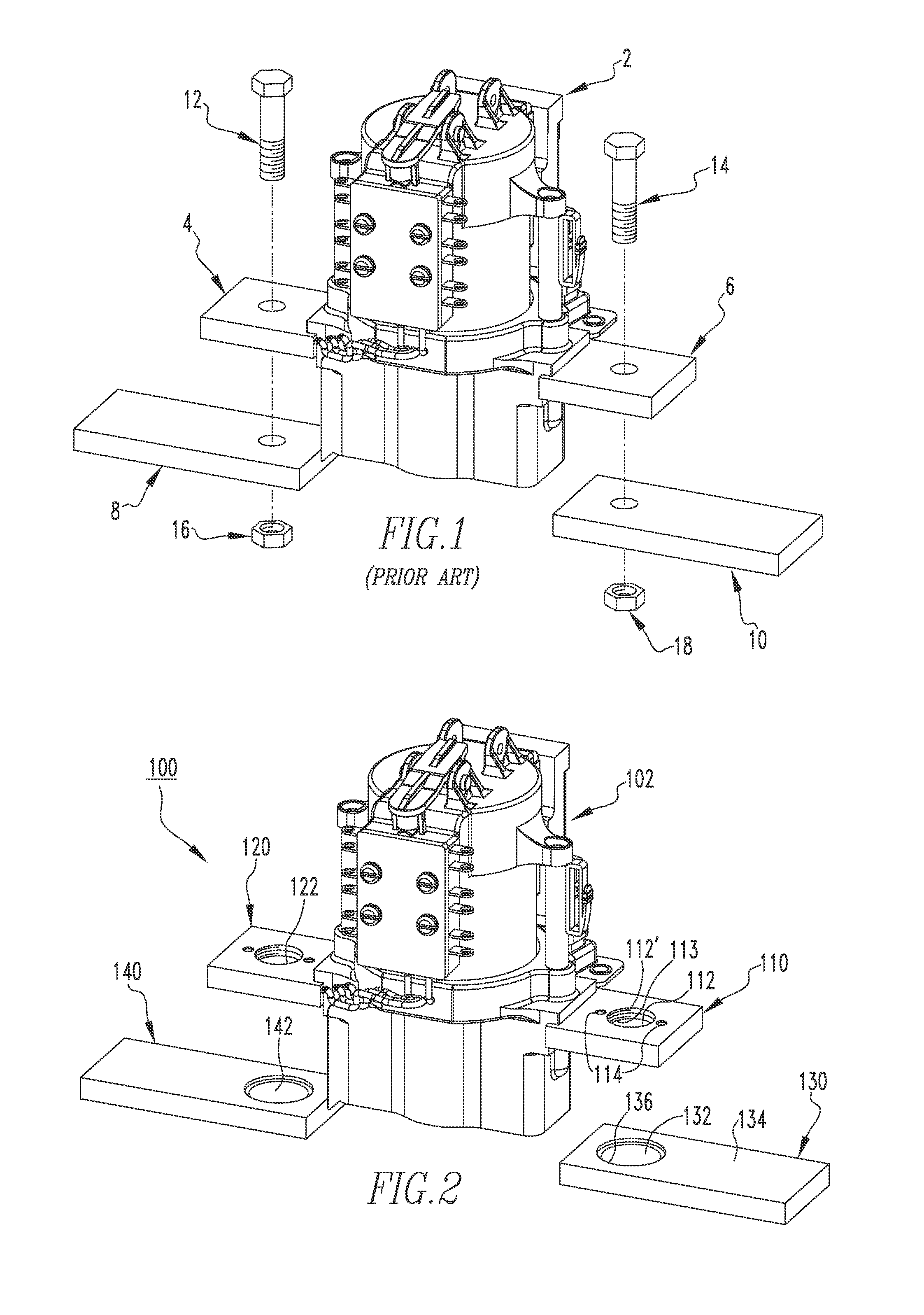 Switching assembly and interconnect assembly therefor