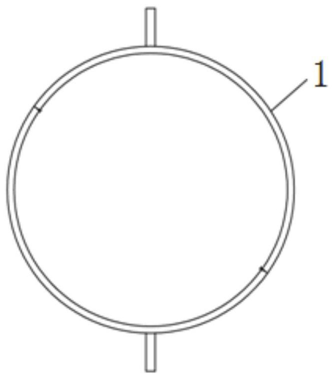 Foundation suitable for traffic rod piece and construction method