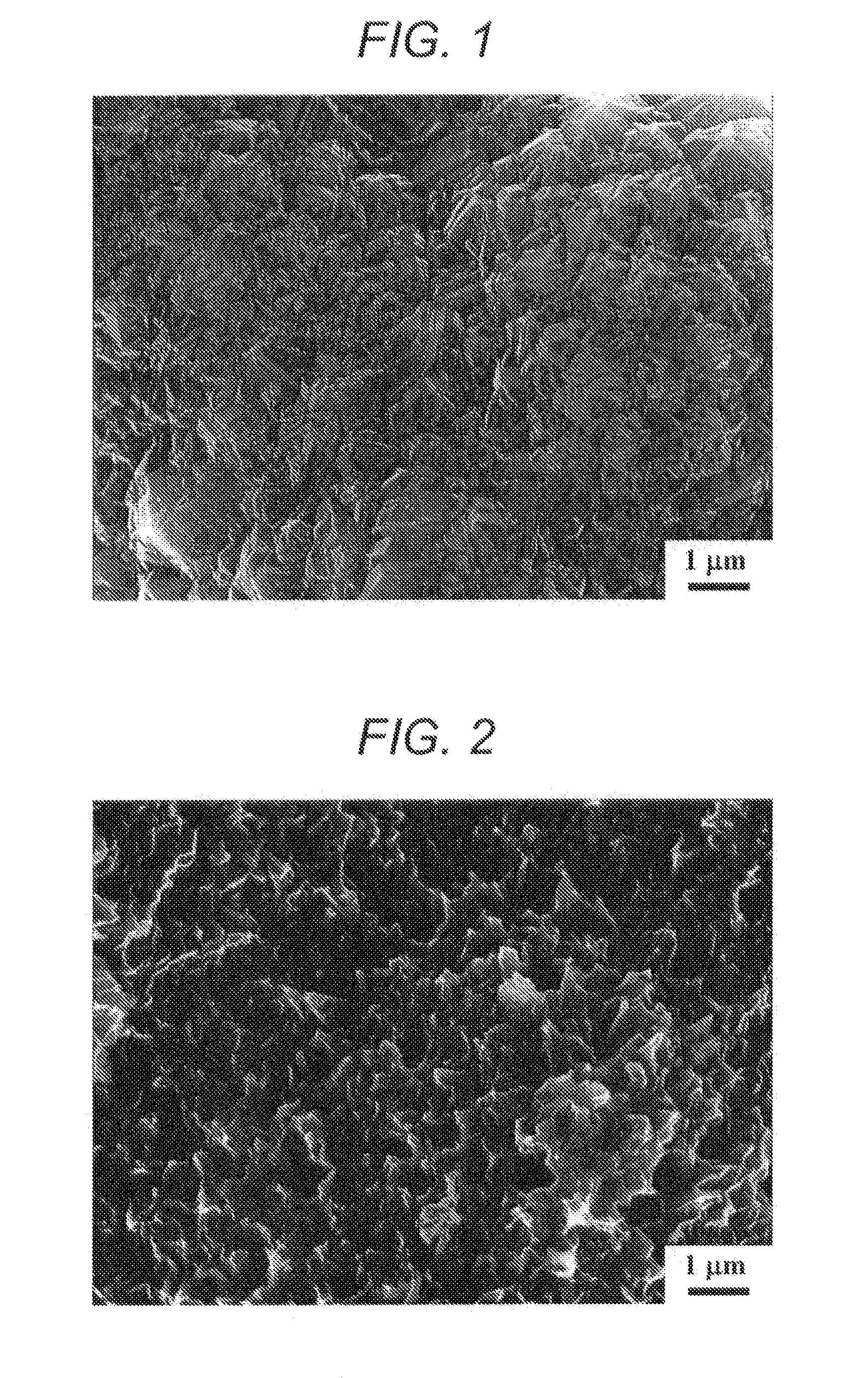 Electrode for electrochemical reaction and production process thereof
