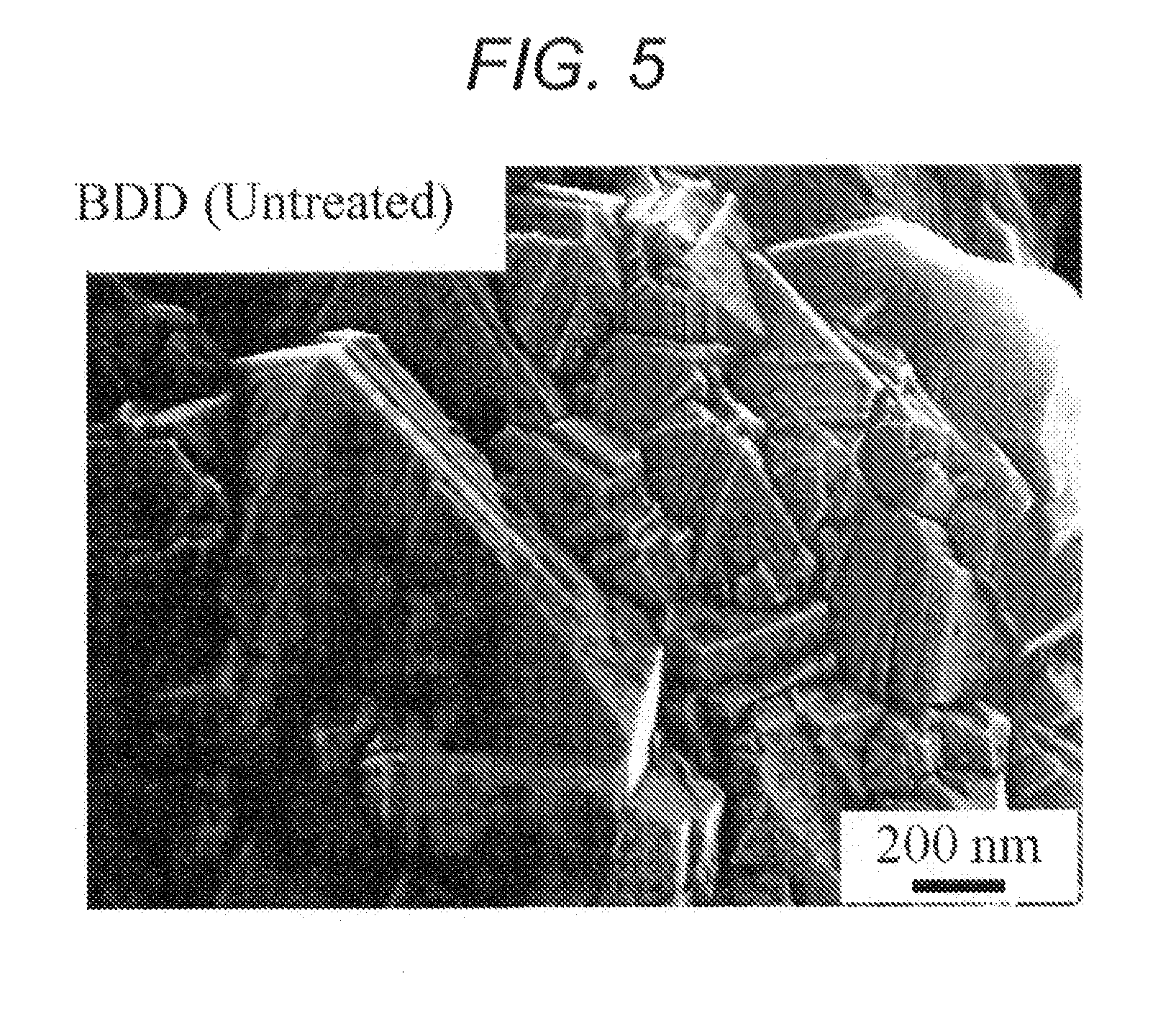 Electrode for electrochemical reaction and production process thereof