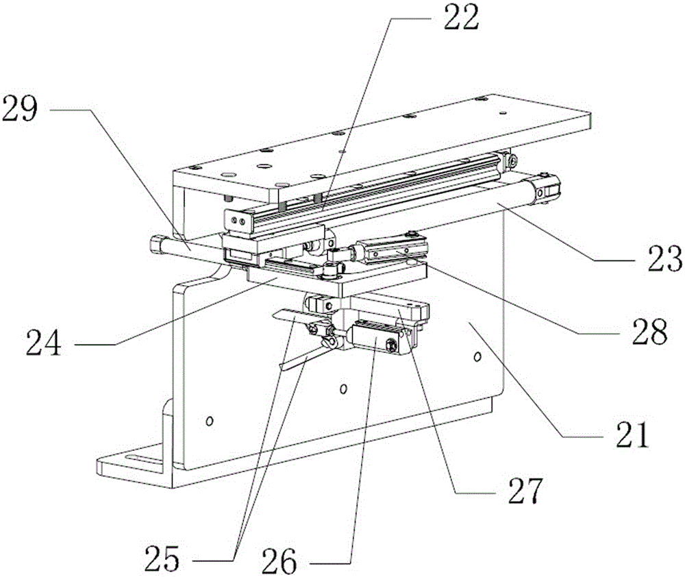 Automatic strapping device and apparatus for sewing shoulder girdle head passing lingerie buckles