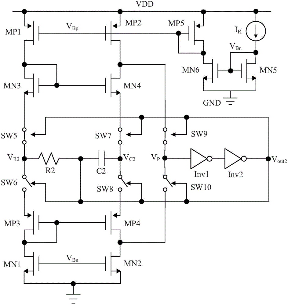 Comparator and relaxation oscillator
