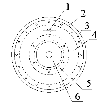 Supporting roll device dragged by superconductive outer rotor electric machine